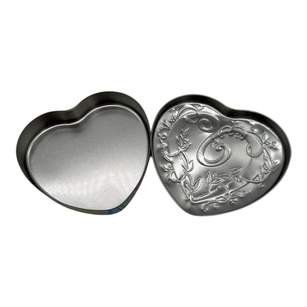 Brighton Heart Shaped Large Tin - 6” x 6”- Empty - Picture 4 of 5